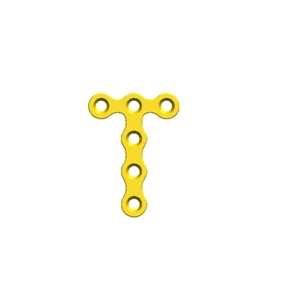 Orthopädisches Gesichts- 2.0mm Platten-Knochen-Titanimplantats-L-förmige Gesichts- Platte