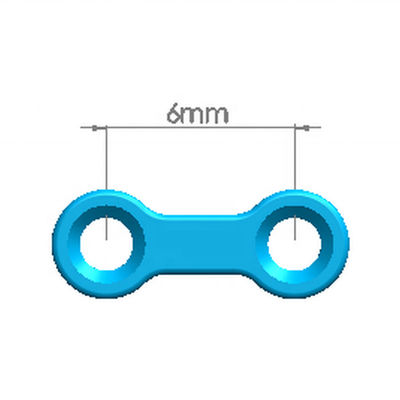 Orthopädisches chirurgisches gerades CMF-System-Gesichts- Platten-Art ich