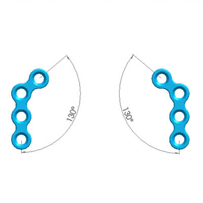 Orthopädische Chirurgie 130 Grad Platten-Führungsdraht CMF-System-