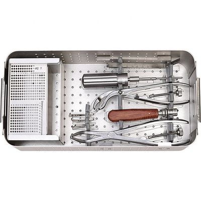 4.0/5.0mm Kinderheilkunde Osteotomy-Sicherungsblech-System-grundlegender Instrument-Satz