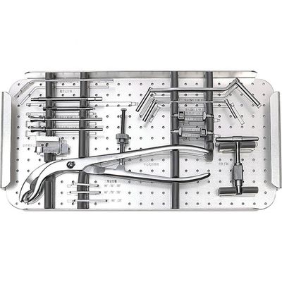 4.0/5.0mm Kinderheilkunde Osteotomy-Sicherungsblech-System-grundlegender Instrument-Satz
