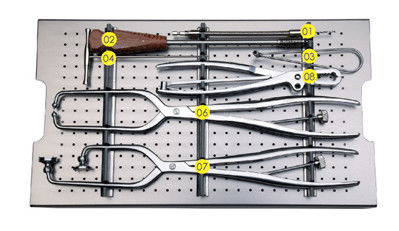 Rekonstruktions-Platte Kit Orthopedic Surgical Instrument Box