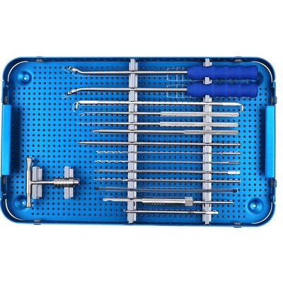 Spinale Implantats-hintere zervikale Fixierungs-orthopädischer Chirurgie-Instrument-Satz