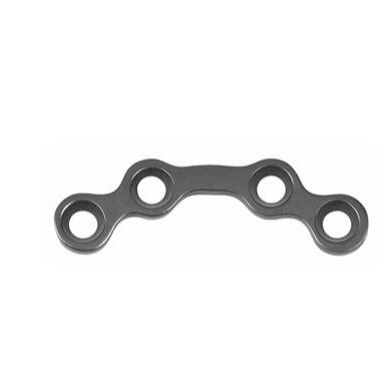 Bogen formte orthopädische Gesichts- Platten Titan-Mini Plates