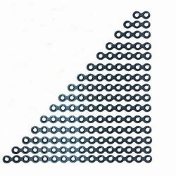Bogen formte Gesichts- Titanplatten, medizinische Instrument-orthopädische Knochen-Platten